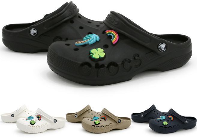 CROCS 정품 크록스 바야 클로그 슬리퍼 10126 레츄 악세사리