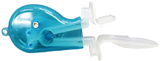 아게로메디칼Agero Medical 연하장애 근력강화 수동식기회복용기구 재활 의료기기, M Size(성인용_파랑), 1개