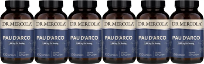 닥터머콜라 Pau Darco 포 다르코 500mg per 1캡슐 Dr.Mercola, 120정, 6개 - 쿠팡