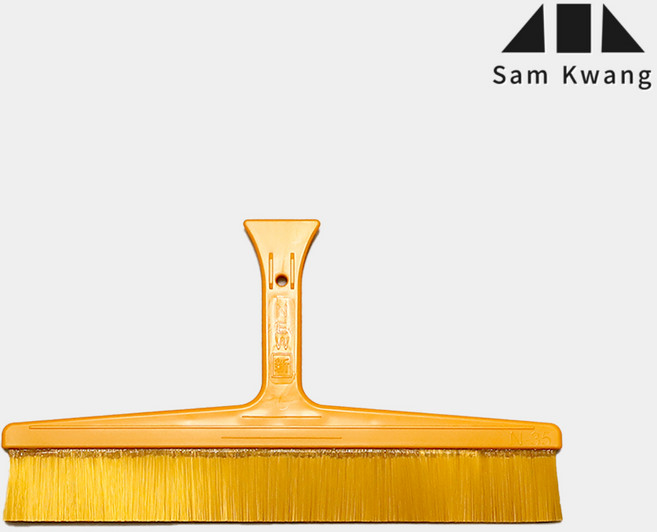 삼광 도배 정배솔 14인치 35cm 골드 금사 국산 벽지 보수 도배용 붓 합지 실크 도배지 붙이는 도배솔 셀프도배용품, 골드 원사, 1개