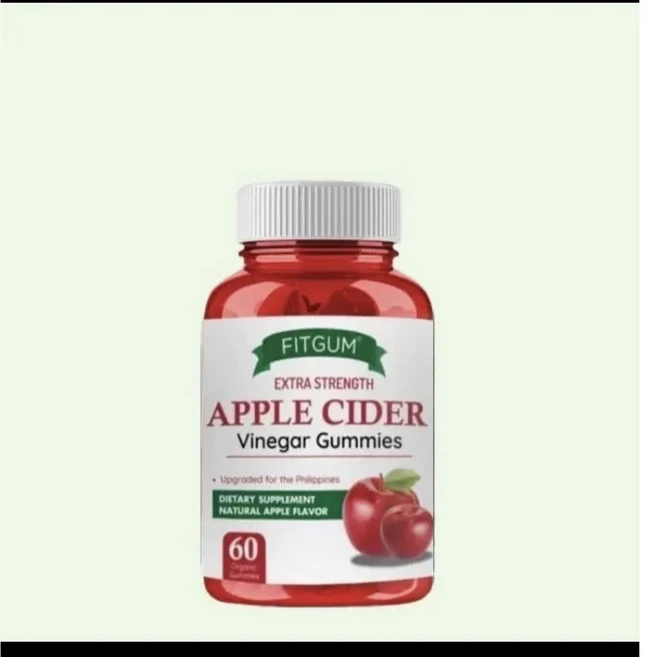 Apple Cider Vinegar Gummies Fitgum, 1개, 60정 - 쿠팡