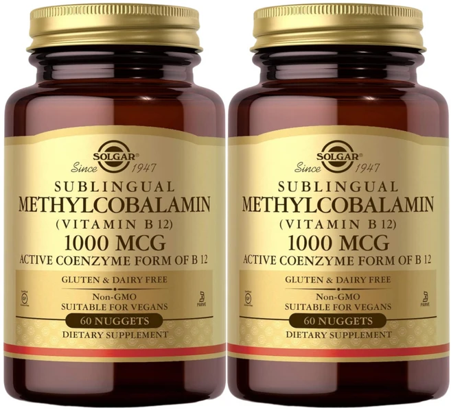 솔가 서브링걸 메틸코발라민 1000mcg 너겟, 2개, 60정 - 쿠팡