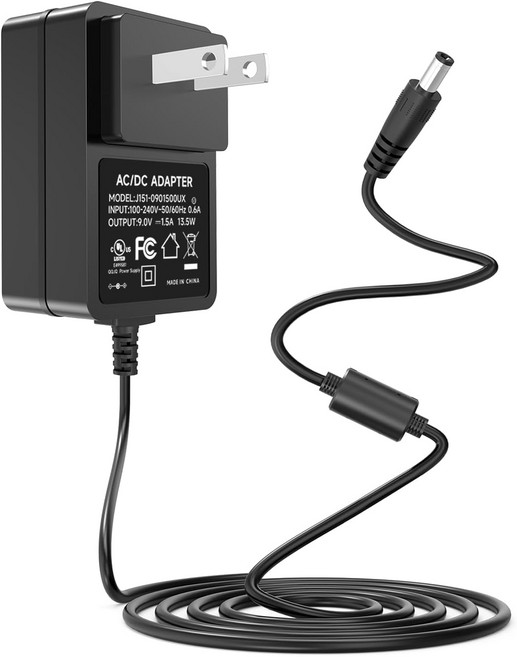 TP 링크 타포 카메라 C100 C200 C210 C310 C320WS TC60 TC70 CCTV 스마트 ACDC 어댑터 코드 T090060-2B1 교체 충전기와 호환되는 9V, 1세트