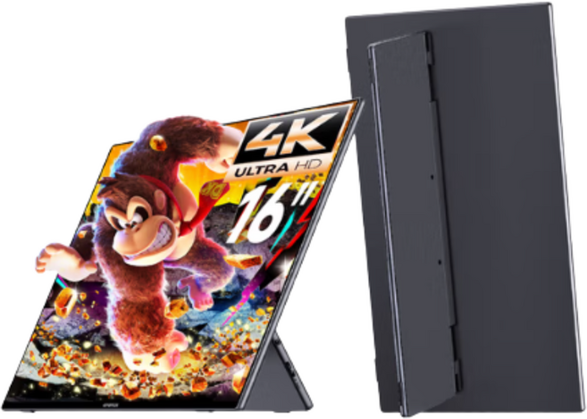C-FORCE CF0116S 4K 16吋 60Hz 觸控行動螢幕, 35.8cm