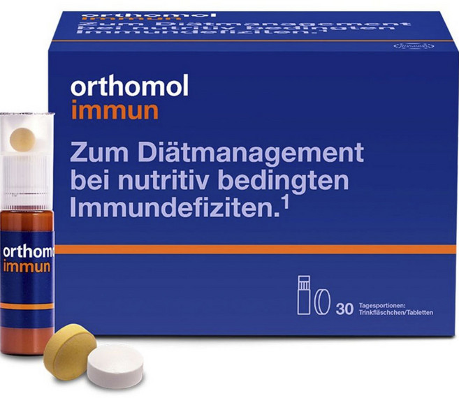 오쏘몰 이뮨 멀티비타민 액상형 + 타블렛, 1개, 30회분