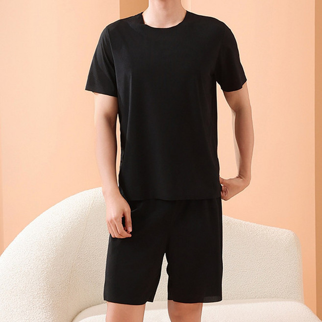 래빗앤코 쿨링 홈웨어 잠옷세트 여성잠옷세트 남성잠옷세트 심플 커플잠옷 상하의세트 실내복