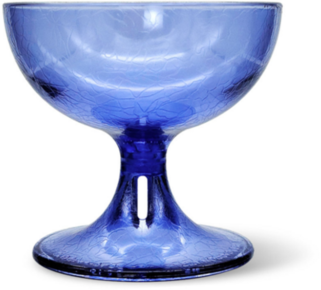 MIR 미르 PC컵 아이스크림잔 90ml 카페 디저트 다회용 플라스틱 리유저블컵, 블루, 1개