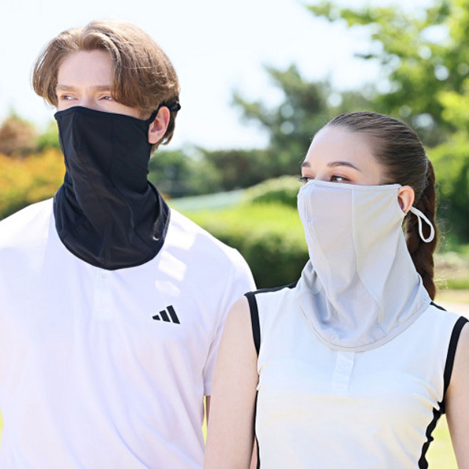 스위스클럽 UV차단 냉감마스크 3종(3COLOR) + 쿨토시(1SET), 1세트