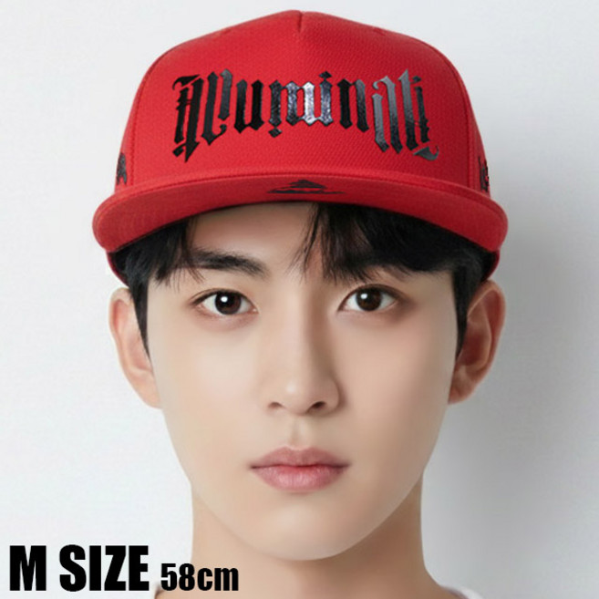 베이직엠 남성 여성 힙합모자 스냅백 일루미나티 빅타이포