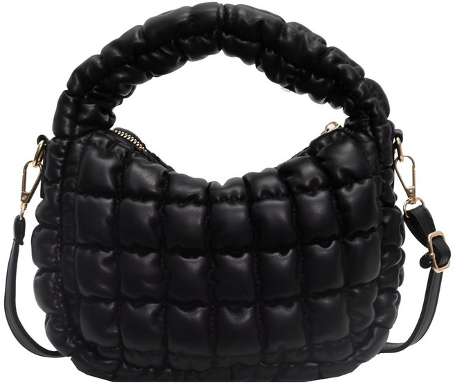 나이스나 가죽 퀄팅 미니 토트백 숄더백 ETC-78