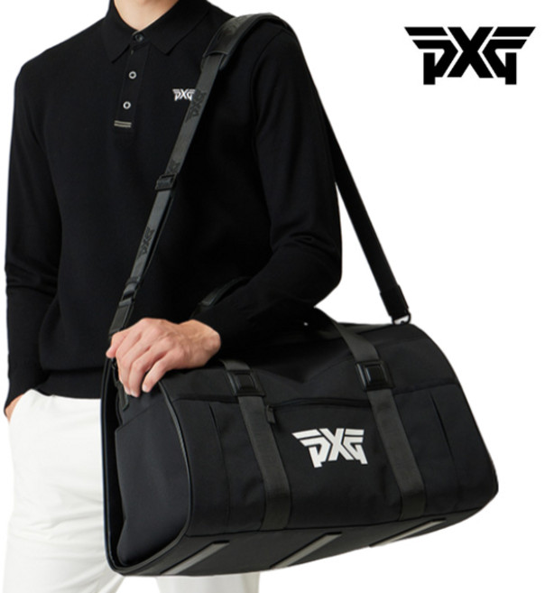 카네정품 PXG 라이트웨이트 보스턴백 옷가방 2026년형, 블랙(BLACK)