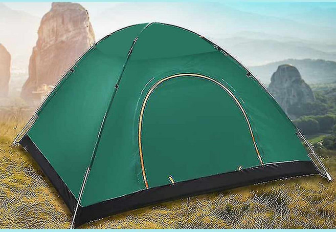 1인용텐트 SY2원터치자동 190x120x110 차박 방수 난방텐트 돔 1-2인용 낚시텐트 캠핑텐트 원터치 자동 이중모기장내장 일인용 팝업, 텐트SY2원터치자동 다크그린