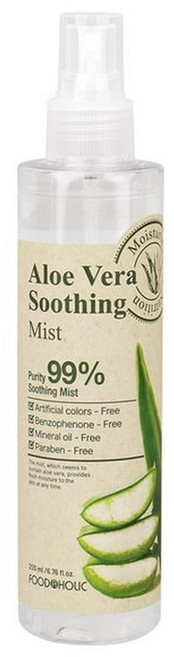 푸드어홀릭 알로에베라 수딩미스트 200ml, 1개