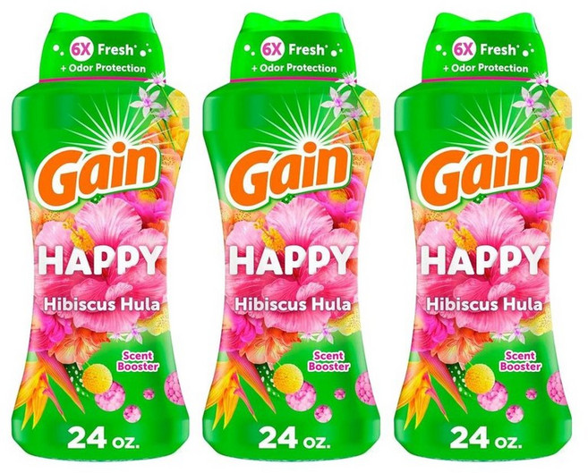 게인 인워시 센트 부스터 비즈 해피 히비스커스 훌라 680g, 3개