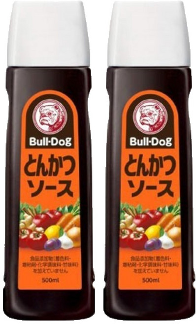 BullDog 돈가스 소스, 500ml, 2개