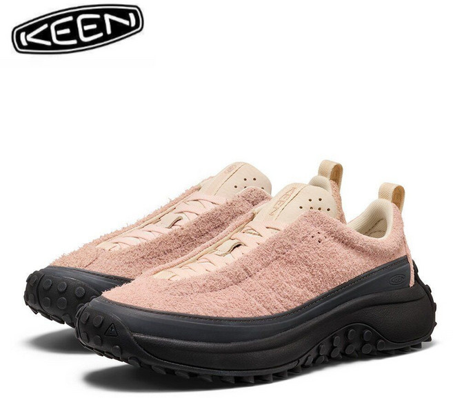 KEEN 킨 KS 미노 스웨이드 스니커즈 여성 아웃도어 핑크 26SS