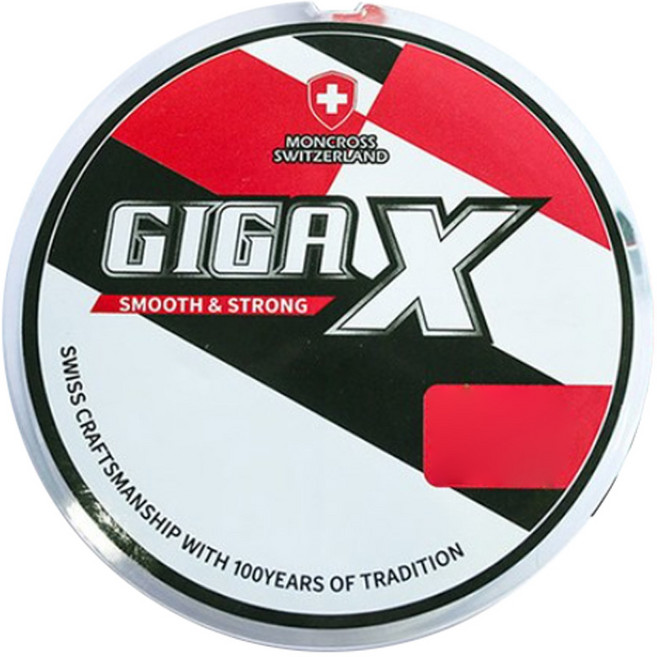 몽크로스 기가 X 합사 낚시줄, 화이트 + 오렌지, 1개