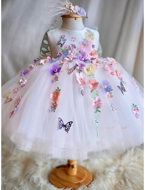 夢幻公主 花編花童禮服 女童洋裝