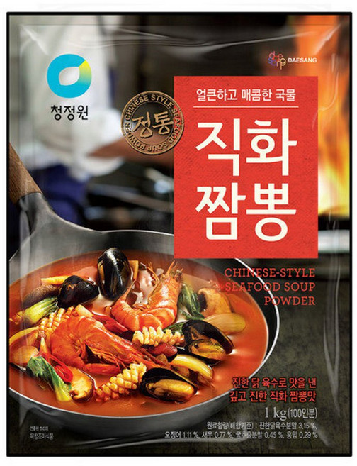 청정원 직화 짬뽕 1kg, 1개