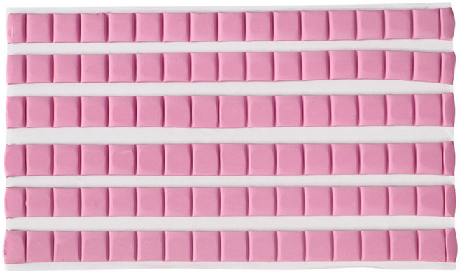 네일껌 팁전용 대용량껌 96p, 핑크, 96개