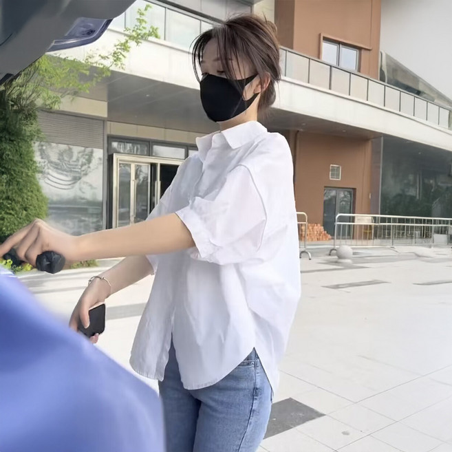 블랑루즈 써미르 캐주얼 셔츠 블라우스