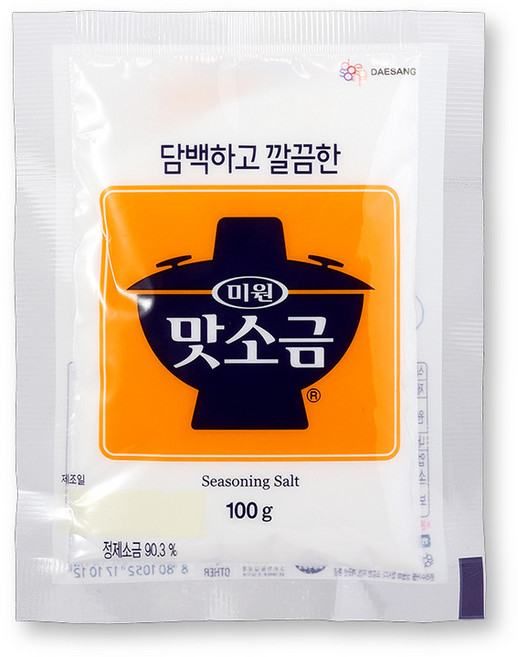 미원 맛소금, 100g, 3개