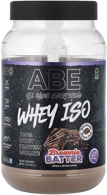 새해 건강을 선물하세요 ABE 유청 ISO 브라우니 반죽 907g(2lbs) 특별관리진행, ABE 유청 ISO 브라우니 반죽 907g2lbs - 쿠팡