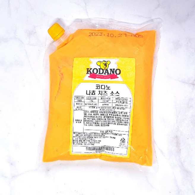 코다노 나쵸치즈소스 1kg 아이스박스무료포장, 1개