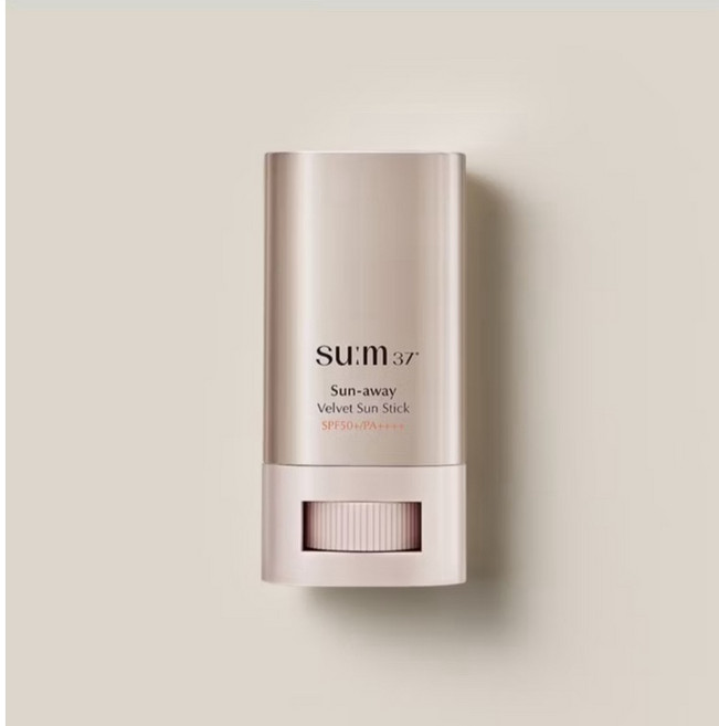 su:m37 Sun-away Velvet Sun Stick 天鵝絨防曬棒, 1個