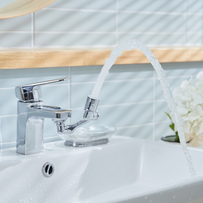 비타그램 1080도 듀얼회전 워터탭 구리합금, 1개