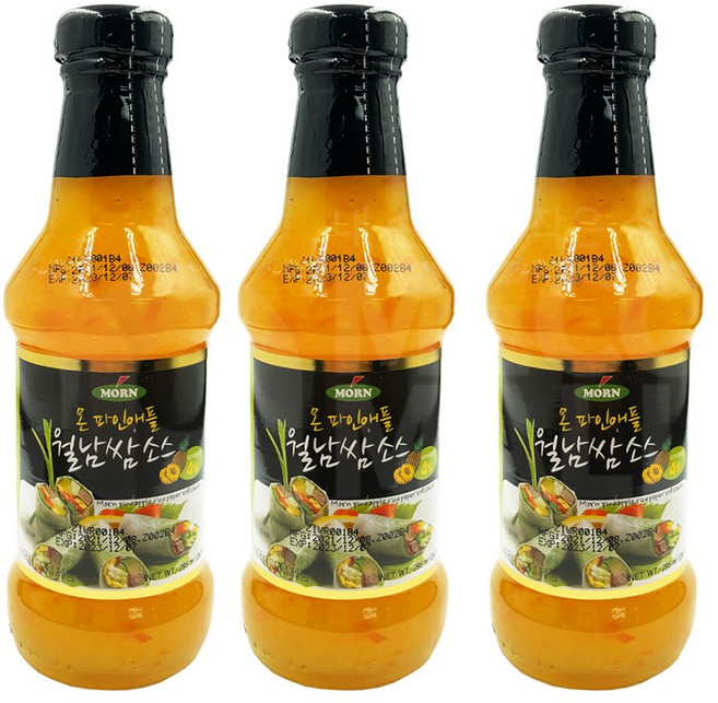 몬 파인애플 월남쌈소스, 295ml, 3개