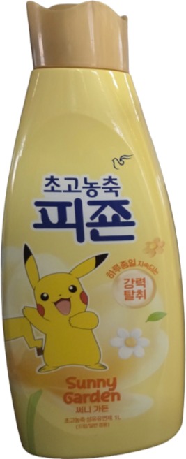 피죤 초고농축 오리지널 섬유유연제 써니가든 본품, 1L, 1개
