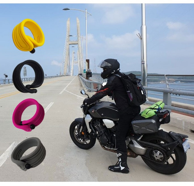 라이더펜 오토바이터치펜 스마트폰터치 바이크용품 자전거휴대용 편리한 스포츠 레져용품, 1개, 블랙