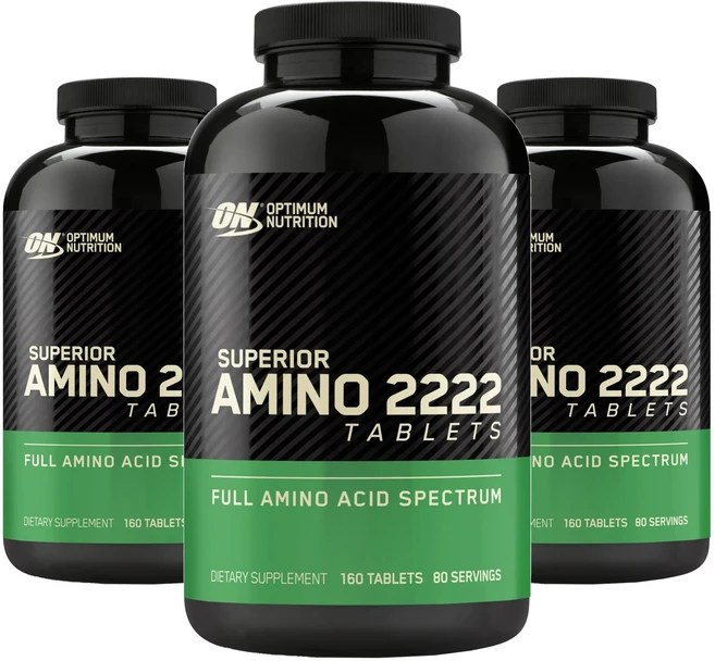 옵티멈뉴트리션 슈페리어 아미노 2222 타블렛, 160정, 3개 - 쿠팡