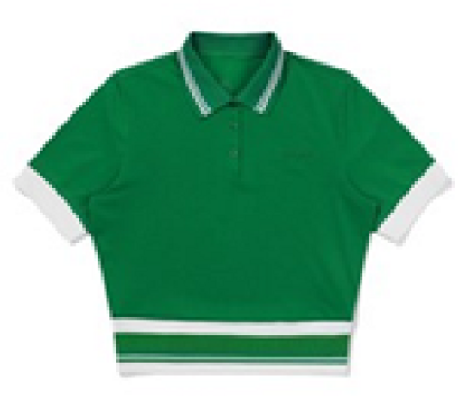 디아도라 여성용 그라지아 테니스 카라 티셔츠