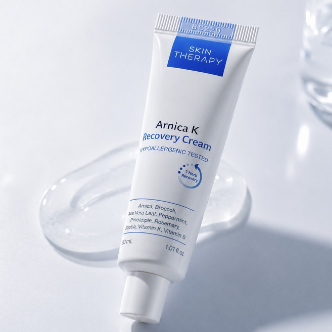 [병원 입점] 아르니카 케이 리커버리 크림 스킨테라피 | 멍크림 연고 | 1 Week | 붓기 타박상 | Arnica Bruise Cream | 유아 어린이 안전 | 8가지 추출물, 30g, 1개