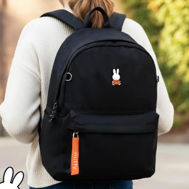 미피 데일리 백팩 블랙