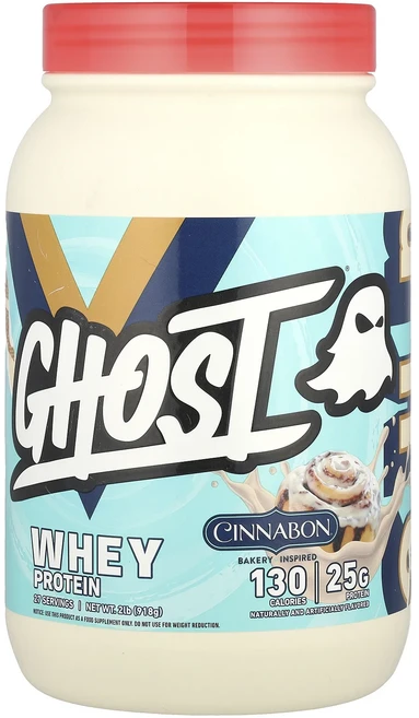 몸관리하세요 겨울입니다 Ghost 유청 단백질 Cinnabon® 918g(2lb) 특별관리진행, Ghost 유청 단백질 Cinnabon 918g2lb, 918g, 1 - 쿠팡