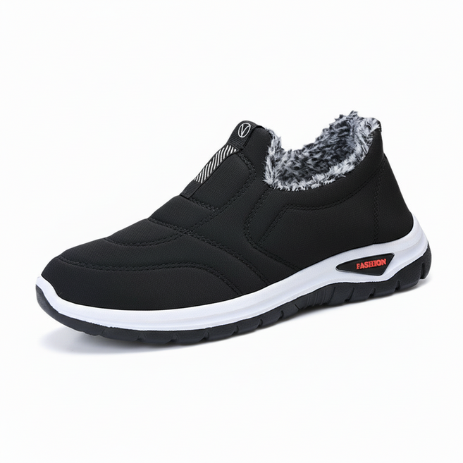 비바스텝 겨울 방한화 미끄럼방지 기모 패딩 신발