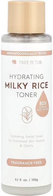 트리 투 텁 수분 공급 밀키 라이스 토너 무향 150g (5.1 fl oz) TOB-82589 - 쿠팡