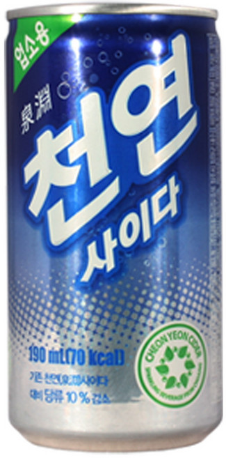일화 천연사이다 톡톡쏘는 세계3대 광천수, 190ml, 60개