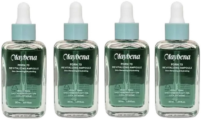메이베나 PDRN73 리바이탈라이징 앰플 30ml 4개