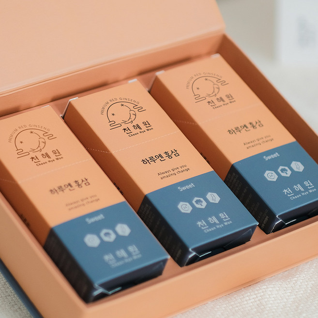 [천혜원] 하루엔홍삼 짜먹는 홍삼 진액 스위트 1박스 300ml, 1개, 30개입