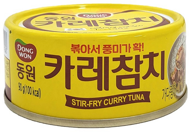 카레참치 동원, 2개, 90g