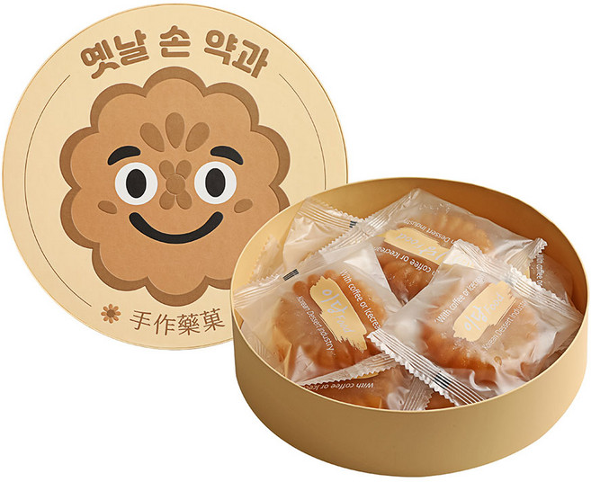 추억의 수제 찹쌀 약과 선물세트, 1박스, 320g