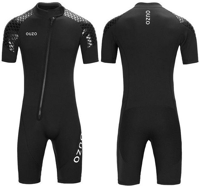 칼노 다이빙 웻슈트 3mm남자 서핑 정장, 블랙