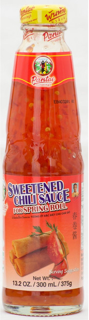 판타이노라싱 태국식 달콤한 칠리 소스 (스프링롤용) 13. Pantainorasingh Thai Sweetened Chili Sauce for Spring Rolls 13.2, 374.21g, 3개