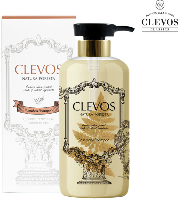 클레보스 네츄라포레스타 샴푸 루모라, 2개, 530ml