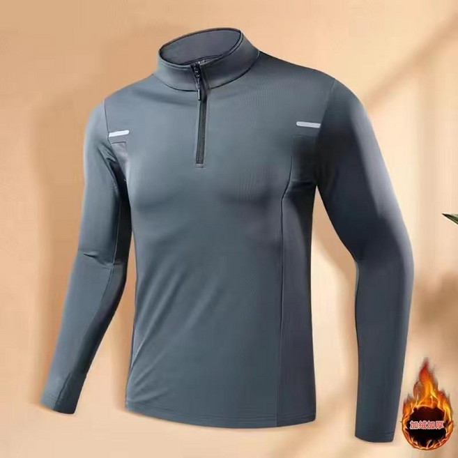 男款長袖騎行速幹排汗自行車上衣
