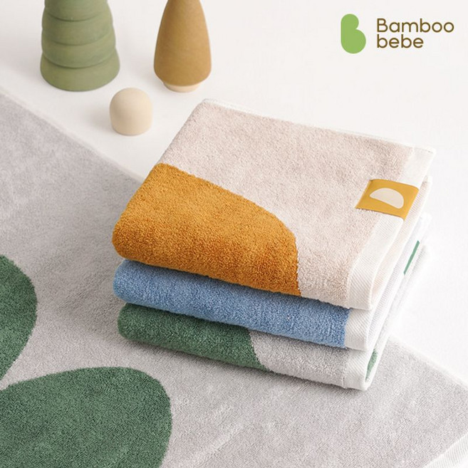 톡톡 세면타월_온마을 II, 포레스트 그린, 포레스트 그린